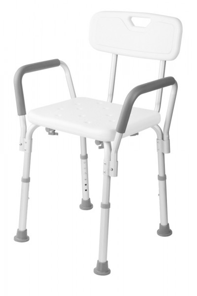 HomeLife Koupelnová židle výškově stavitelná Z120