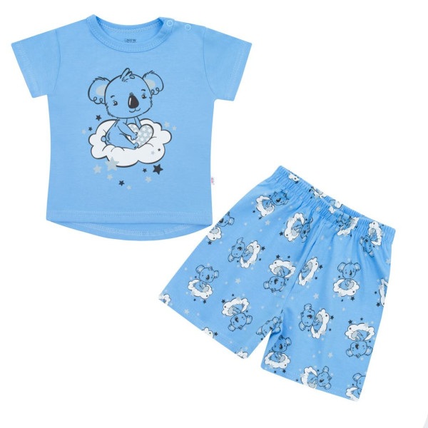 Dětské letní pyžamko New Baby Dream modré 62 (3-6m)