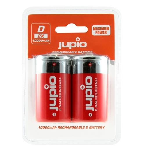Baterie Jupio D 10000mAh (velké monočlánky) 2ks