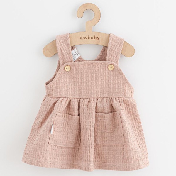 Kojenecké mušelínová sukýnka New Baby Comfort clothes růžová 62 (3-6m)