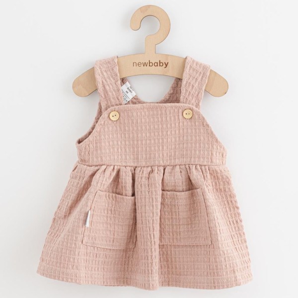 Kojenecké mušelínová sukýnka New Baby Comfort clothes růžová 92 (18-24m)