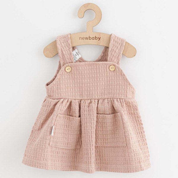 Kojenecké mušelínová sukýnka New Baby Comfort clothes růžová 74 (6-9m)