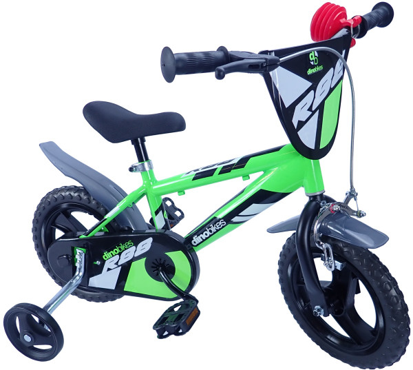 KUBIsport 05-CSK5123K-ZE Dino bikes 412UL zelená 12" 2023